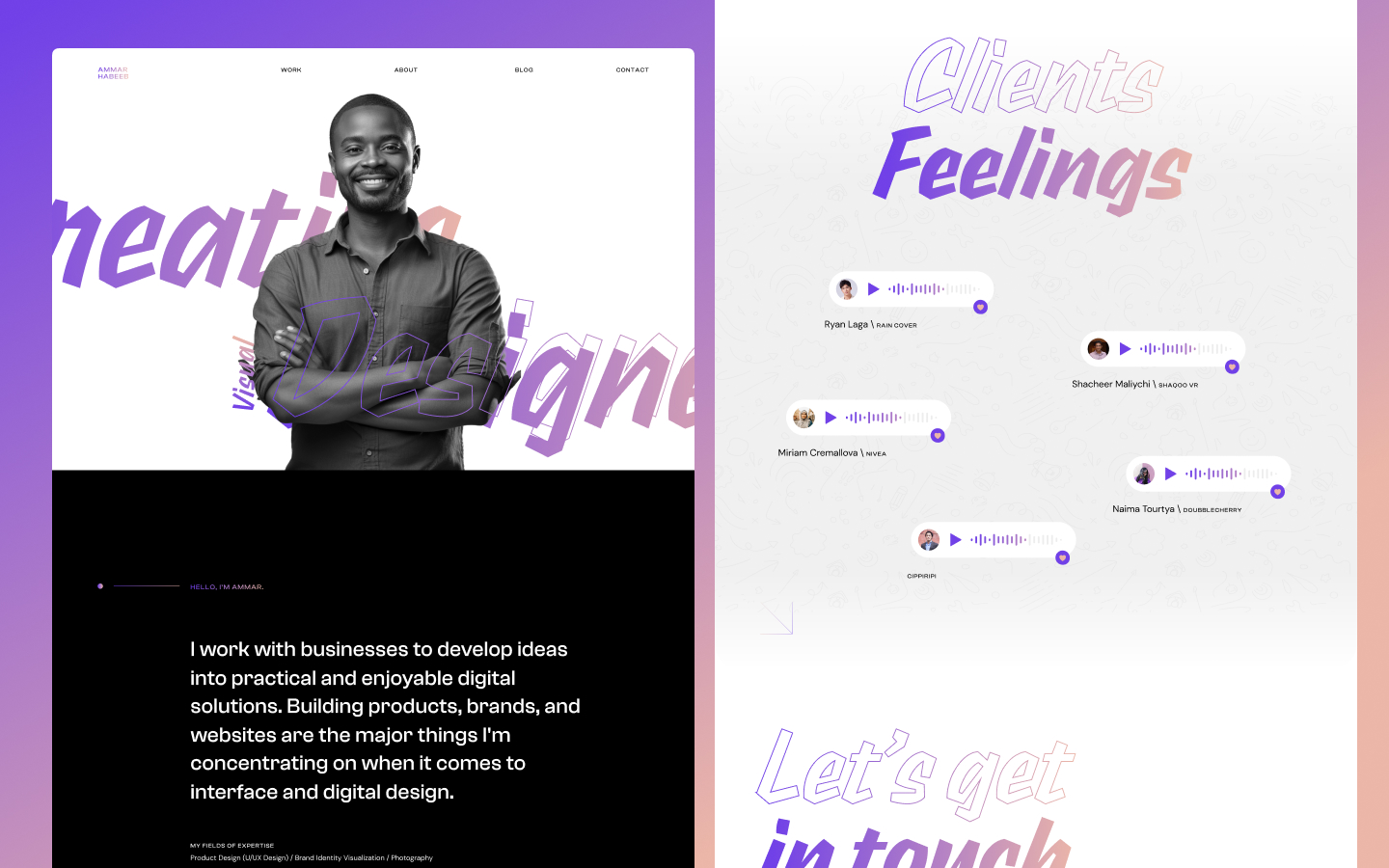 Marrakesh Webflow portfolio template
